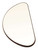 Lakeside 283 32" W Glass Half Round Mirror Tray