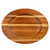 TableCraft Products 10764 12 1/2" x 9 1/2" x 11/16" Acacia Wood Underliner