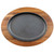 TableCraft Products 10764 12 1/2" x 9 1/2" x 11/16" Acacia Wood Underliner