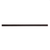 TableCraft Products 700133 7 3/4" L 8mm Thick Individually Wrapped Paper Solid Black Straws