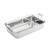 TableCraft Products 123504 18 1/2" W x 11" D x 4" H 11 1/4 Qt. Full Size With Handles Induction Aluminum Core Mirror Finish Tri-Ply Serving Pan
