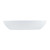 TableCraft Products 1025002 96 Oz. Small Oval White Melamine Sierra Bowl