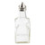 TableCraft Products 600 6 Oz. Square Glass Oil & Vinegar Dispenser