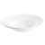 TableCraft Products 123460 10" Dia. 14 Oz. Round Melamine White Pulito Collection Pasta Bowl