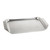 TableCraft Products 20004 14" W x 10" D x 1/2" H Rectangular Large Stainless Steel Better Burger Serving Tray