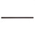 TableCraft Products 700107 7 3/4" L 8mm Thick Individually Wrapped PLA Black Straws - 300/Pack