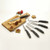 Winco WCB-125  1'' x 5'' x 3/4'' Rectangular Wood Bread / Cheese Board