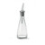 TableCraft Products 611 6 Oz. Glass Bottle Siena Oil & Vinegar Bottle