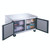Dukers DUC36R 36" W Stainless Steel Solid Door Reach-In Undercounter Refrigerator - 115 Volts