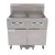 Frymaster 21814GF-LP 63 Lbs. Stainless Steel Liquid Propane Frymaster Fryer Battery - 238,000 BTU