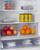 Summit FFBF174SSIM 16.1 Cu. Ft. Silver Cabinet Stainless Steel 1-Section Bottom Mount Refrigerator-Freezer with Ice Maker - 115 Volts