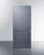 Summit FFBF174SSIM 16.1 Cu. Ft. Silver Cabinet Stainless Steel 1-Section Bottom Mount Refrigerator-Freezer with Ice Maker - 115 Volts