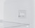 Summit FFBF154SS 15.1 Cu. Ft. Black Stainless Steel White Interior 2 Solid Doors Frost-Free Refrigerator-Freezer - 115 Volts