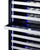 Summit SDHWC98PNR 23.5" W Stainless Steel Built-In Panel Ready Glass Door Dual Zone Shallow Depth Wine Cellar - 115 Volts