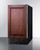 Summit SCFF1842IFADA 17.75" W Black Built-In or Freestanding Solid Door Panel Ready Undercounter All-Freezer with ADA Compliant - 115 Volts