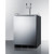 Summit SBC58BLBIADATWINBW 23.63" W Stainless Steel Door Built-In Beer and Wine Kegerator - 115 Volts