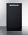 Summit DW184BADA 18" Wide Stainless Steel Built-In Black Door Dishwasher - 115 Volts