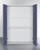Summit CABMN2430 24" W x 30" H Midnight Navy Seamless Plywood Box 6-Way Adjustable Hinging French Door Wall Cabinet