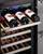 Summit ADRWC36 35.5" W Stainless Steel Combination Wine Cellar and 2-Drawer Refrigerator - 115 Volts