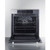 Summit SEW2401 23.38" W 2.86 Cu. Ft. Triple-Pane Glass Door Stainless Steel Electric Convection Oven - 220 Volts