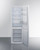 Summit FFBF121W 11.7 Cu. Ft. White Stainless Steel 2 Solid Doors Frost-Free Refrigerator-Freezer - 115 Volts