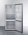 Summit FFBF173SS 16.1 Cu. Ft. Silver Cabinet Stainless Steel 1-Section Bottom Mount Refrigerator-Freezer - 115 Volts