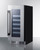 Summit CL155WC1 14.75" W Stainless Steel Built-In or Freestanding Undercounter Wine Cellar - 115 Volts