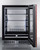 Summit CL24BV1PNR 23.38" W Stainless Steel Glass Door with Panel Built-In or Freestanding Undercounter Beverage Center - 115 Volts