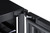 Summit CL24BV1 23.38" W Stainless Steel Built-In or Freestanding Glass Door Undercounter Beverage Center - 115 Volts