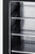 Summit CL24BV1 23.38" W Stainless Steel Built-In or Freestanding Glass Door Undercounter Beverage Center - 115 Volts