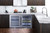 Summit CL24BV1 23.38" W Stainless Steel Built-In or Freestanding Glass Door Undercounter Beverage Center - 115 Volts