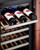 Summit ADRWC36PNR 35.5" W Stainless Steel Built-In Panel Ready Combination Wine Cellar and 2-Drawer Refrigerator with ADA Compliant - 115 Volts