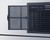 Summit BIM350KDISP 23.25" W Black Stainless Steel Air-Cooled Commercial Clear Full Size Cube Ice Machine with Ice Dispenser - 115 Volts