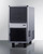 Summit BIM77BU 77 Lbs. Production Capacity Stainless Steel Finish Air-Cooled Full Size Cube-Style Commercial Bullet Ice Machine - 115 Volts