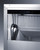 Summit BIM63OSADA 68 Lbs. Black Stainless Steel Outdoor Undercounter Clear Full Size Dice Icemaker - 115 Volts