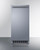 Summit BIM63OSADA 68 Lbs. Black Stainless Steel Outdoor Undercounter Clear Full Size Dice Icemaker - 115 Volts