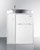 Summit C30IND 30" W White Metal Cabinet All-In-One Kitchenette with 2-Burner Induction Cooktop - 115 Volts