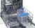 Summit DW183WADA 18" Wide Stainless Steel Built-In White Door Dishwasher - 115 Volts