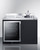Summit CK48NCSINKR 47.25" W Black Right Door Swing Cabinet All-In-One Kitchenette - 115 Volts