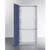 Summit CABMN1530L 15" W x 30" H Midnight Navy Seamless Plywood Box Left Hand Door Swing Wall Cabinet