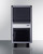 Summit BIM55BU 55 Lbs. Production Capacity Stainless Steel Finish Air-Cooled Full Size Cube-Style Commercial Bullet Ice Machine - 115 Volts