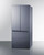 Summit FDRD175SSIM 16.1 Cu. Ft. Stainless Steel 1-Section Bottom Mount Refrigerator-Freezer - 115 Volts