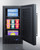 Summit SCFF1842 17.75" W Black Built-In or Freestanding Solid Door Undercounter All-Freezer - 115 Volts