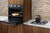 Summit SGW241BK 23.5" W Glass Black Door 2 Deck Natural Gas Built-In Wall Oven - 115 Volts