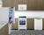 Summit FFBF172W 16.1 Cu. Ft. White Cabinet Stainless Steel 1-Section Bottom Mount Refrigerator-Freezer - 115 Volts