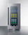 Summit CL156BV1 14.75" W Stainless Steel Built-In or Freestanding Undercounter Beverage Center - 115 Volts