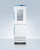 Summit ARFG15PV Performance Series 10.74 Cu. Ft. Triple Paned Glass Window Hinged Solid Refrigerator-Freezer Combination - 115 Volts