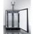 Summit SBC58BLBIADATWINCFB 23.63" W Stainless Steel Door Built-in Beer & Coffee Kegerator - 115 Volts