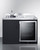Summit CK48NCSINKL 47.25" W Black Left Door Swing Cabinet All-In-One Kitchenette - 115 Volts
