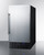 Summit SCFF1842SS 17.75" W Stainless Steel Built-In or Freestanding Solid Door Undercounter All-Freezer - 115 Volts
